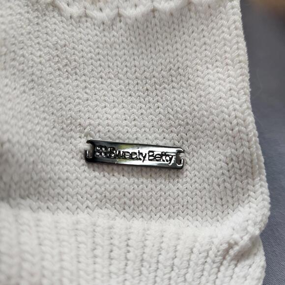 Sweaty Betty Heavy Knit Sweater‎ White Size Large New NWT - Picture 4 of 12